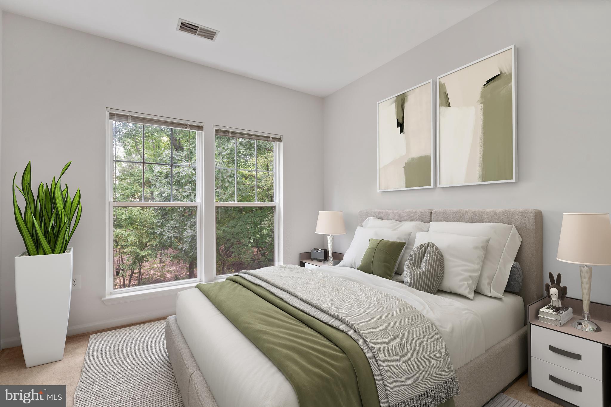 1509 North Point Drive, Unit 103 Reston, VA 20194 - Photo 20 of 33 *Virtually Staged* 2nd Bedroom