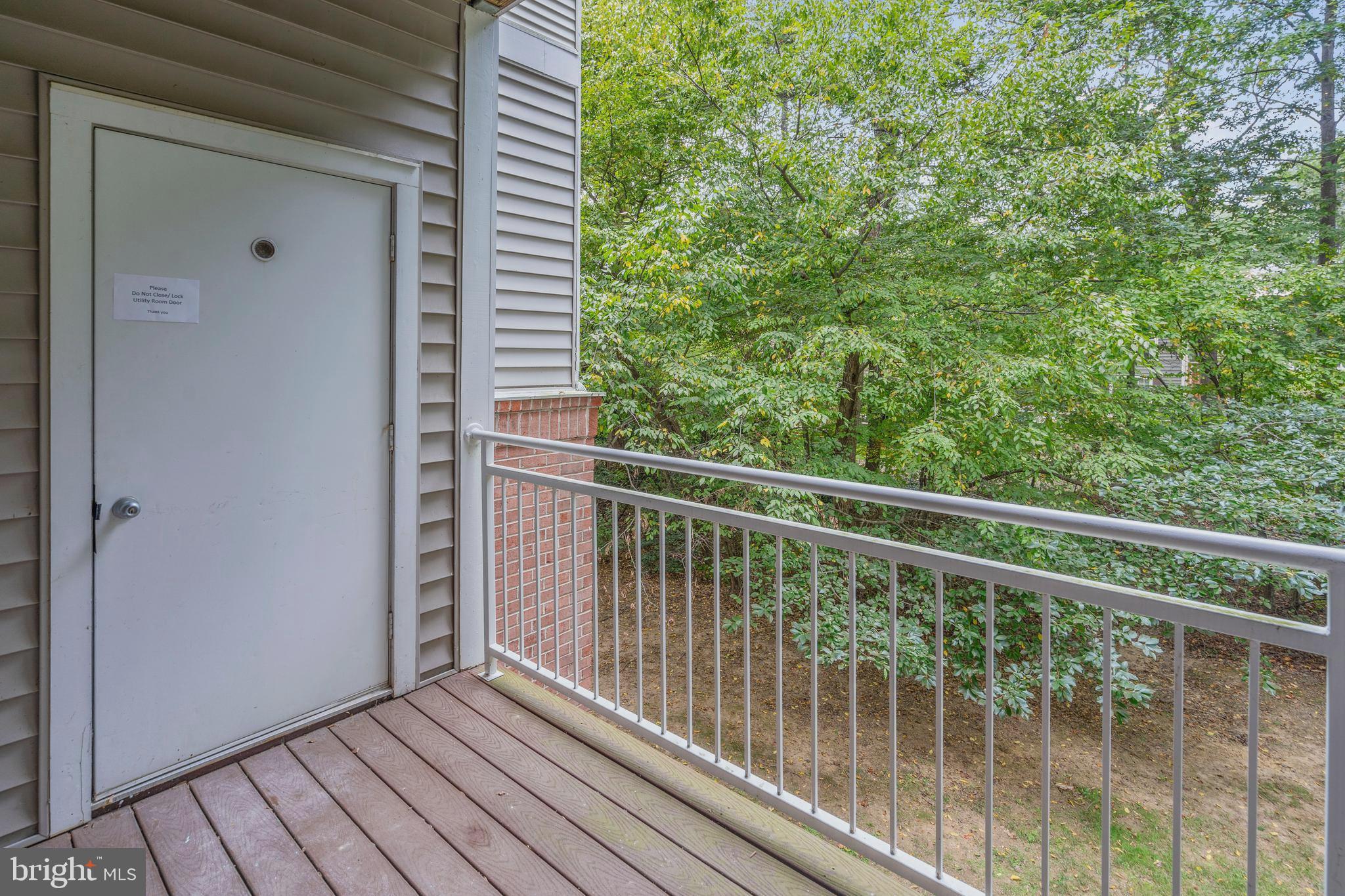 1509 North Point Drive, Unit 103 Reston, VA 20194 - Photo 30 of 33 Balcony