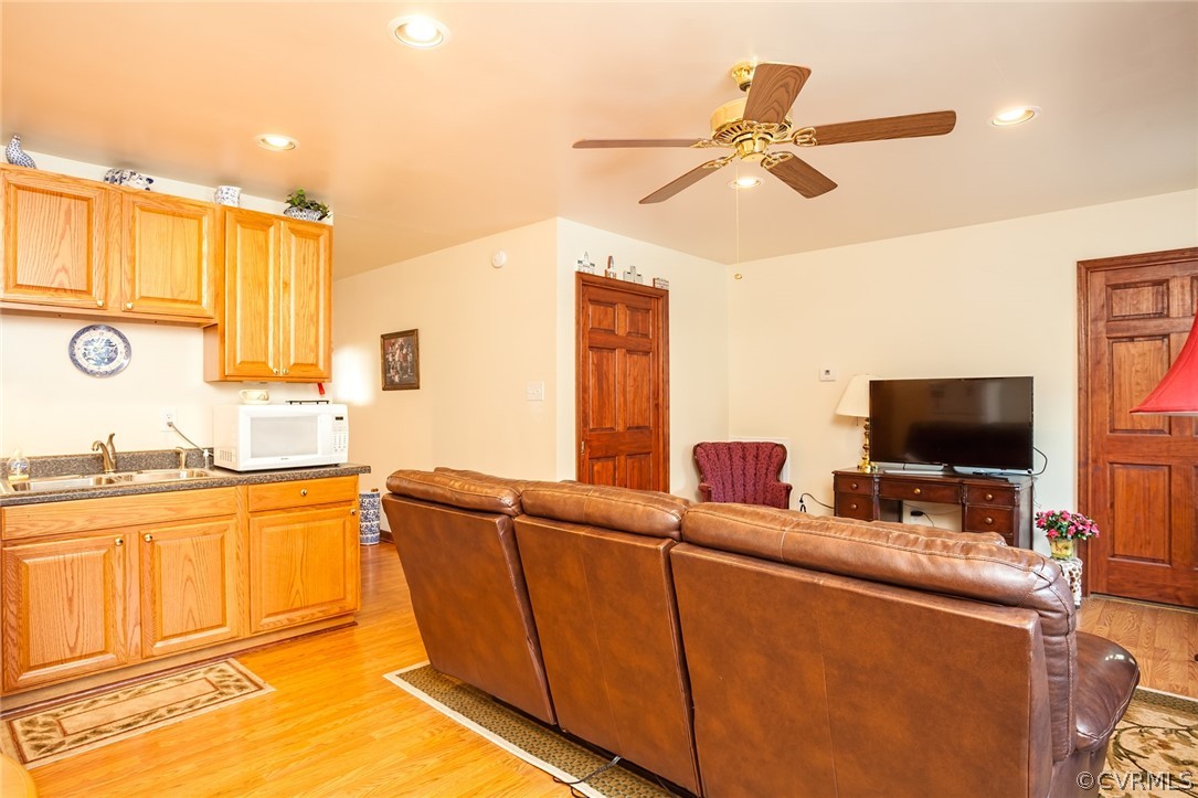 9212 Cattail Road Chesterfield, VA 23838 - Photo 37 of 47 a living room with furniture and flat screen tv