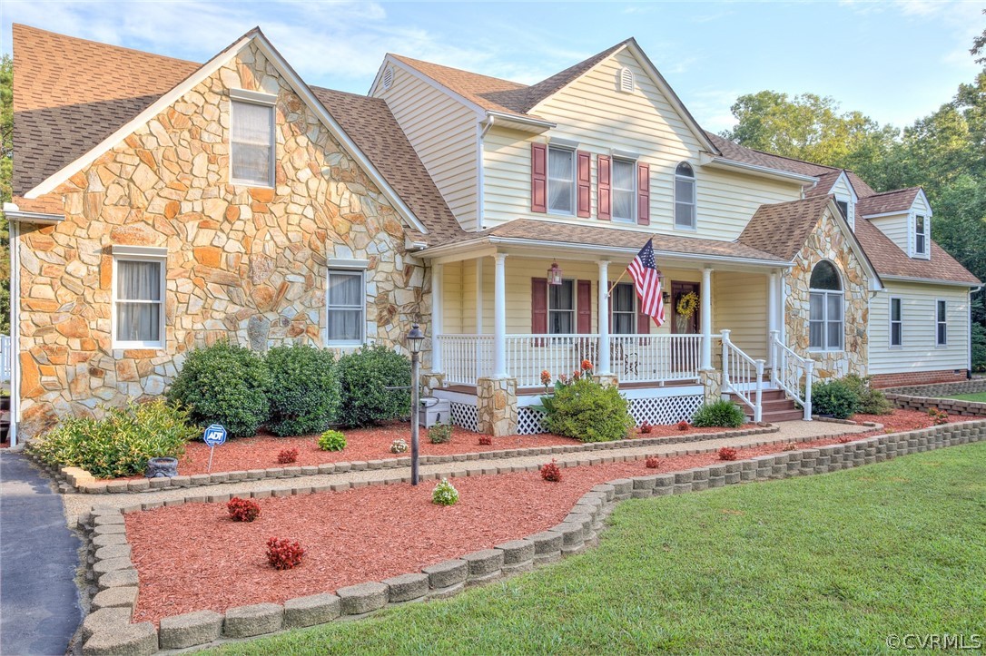 9212 Cattail Road Chesterfield, VA 23838 - Photo 8 of 47 front view of house with a yard