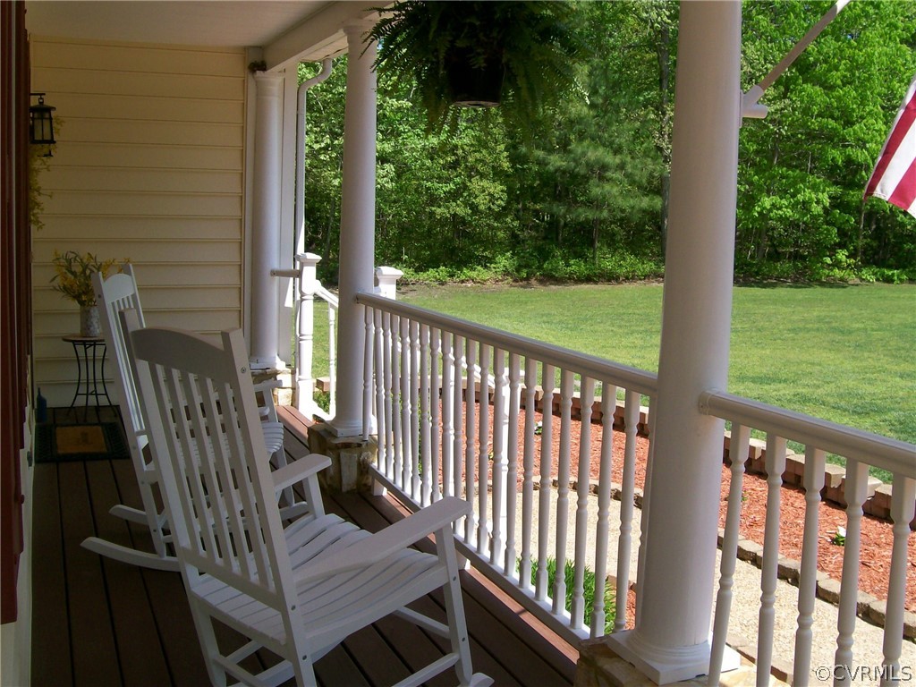 9212 Cattail Road Chesterfield, VA 23838 - Photo 10 of 47 a view of a balcony with chairs