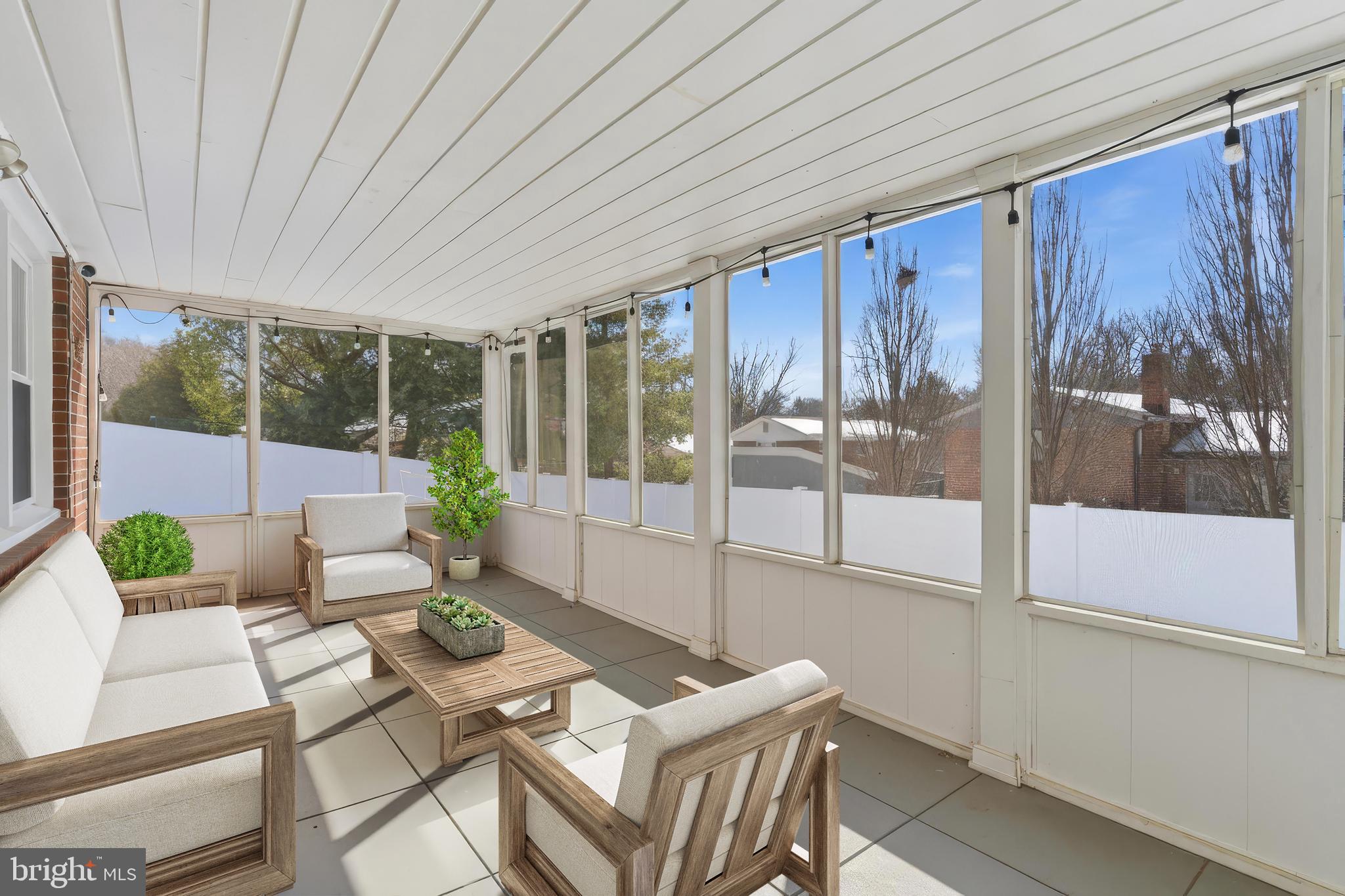 5020 Alta Vista Road Bethesda, MD 20814 - Photo 31 of 41 a outdoor living space with patio furniture and potted plants