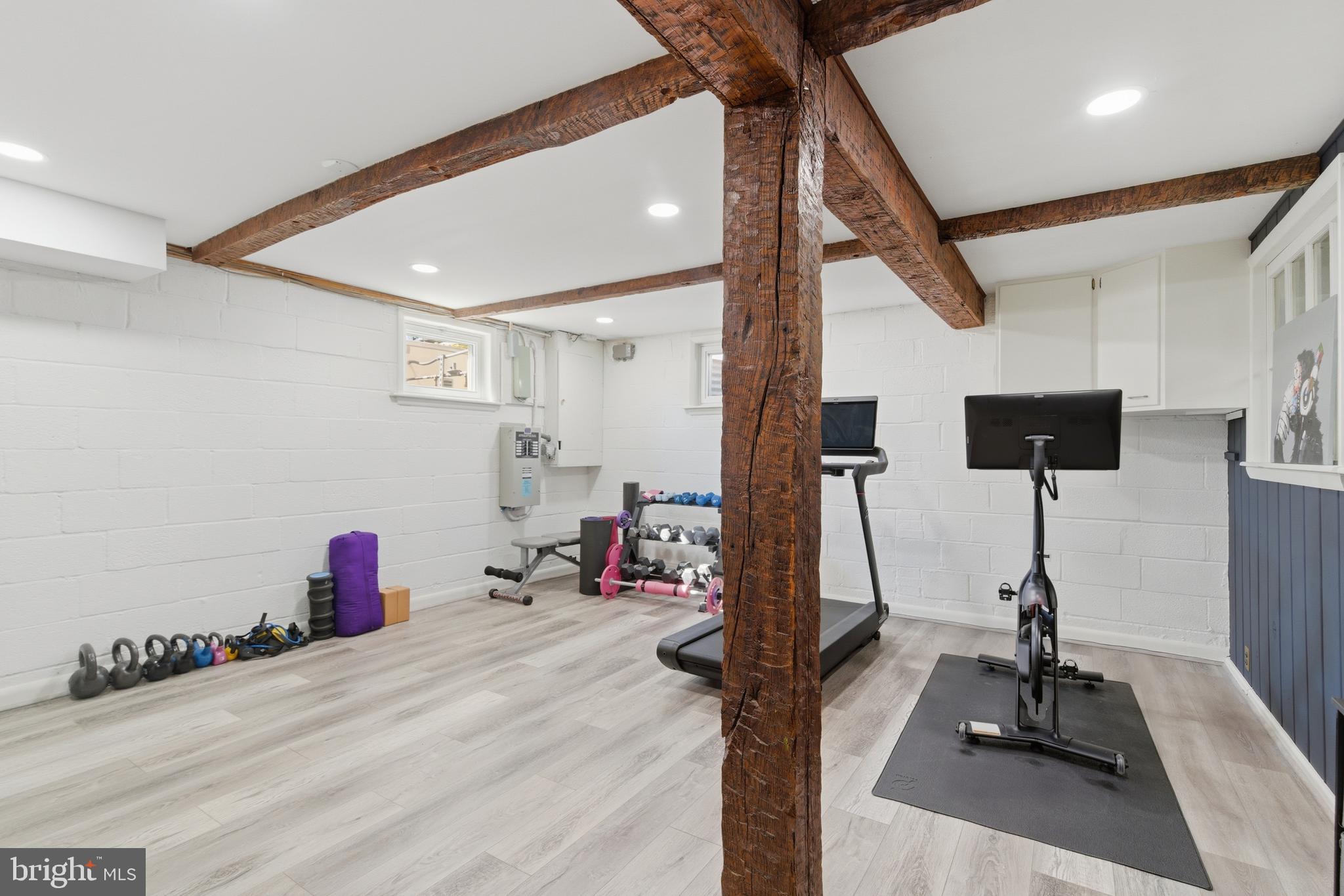 5020 Alta Vista Road Bethesda, MD 20814 - Photo 34 of 41 a view of a room with gym equipment