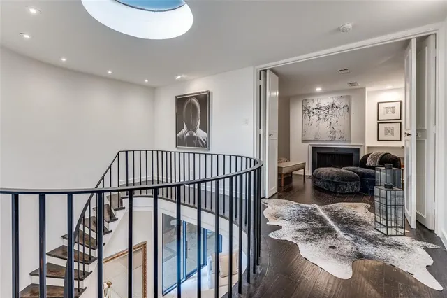 a bedroom with furniture and a couch