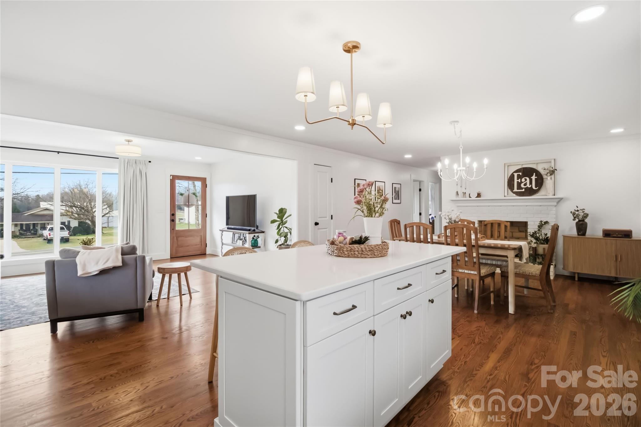 28461 Canton Road Albemarle, NC 28001 - Photo 11 of 30 a large kitchen with a table and chairs
