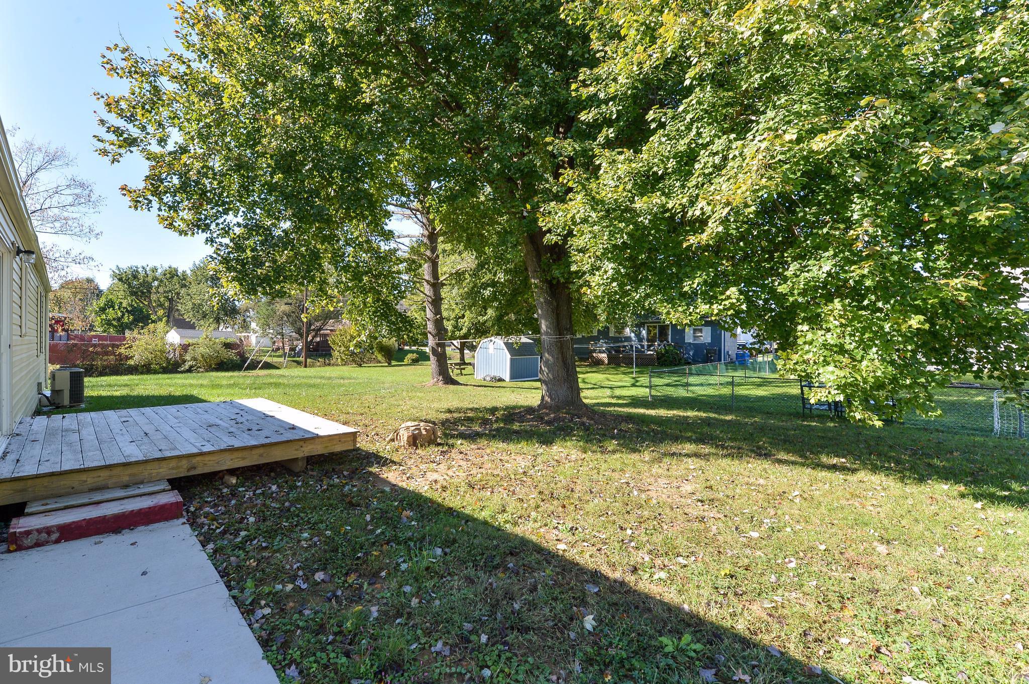 216 White Hall Road Elkton, MD 21921 - Photo 22 of 24 Another View of the Deck and Yard
