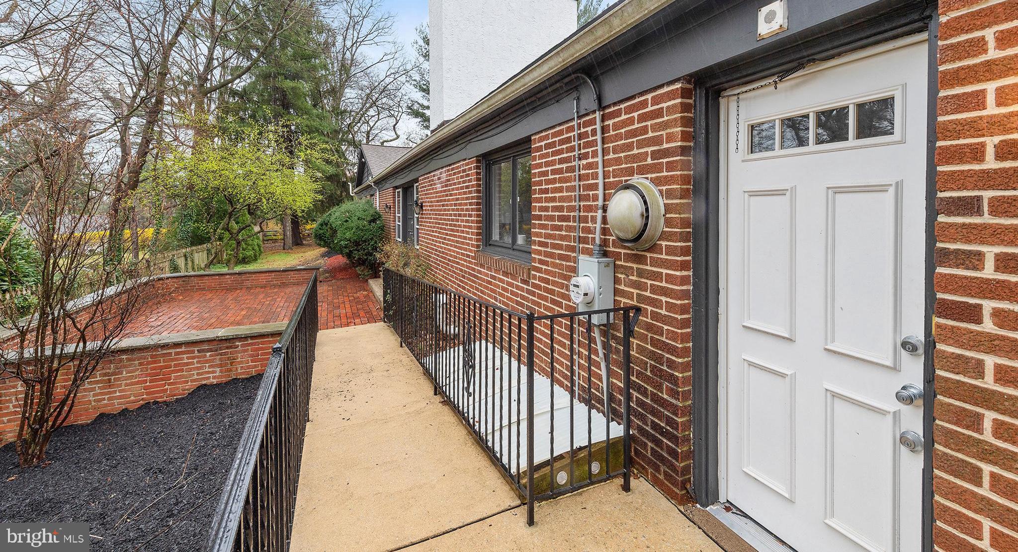 231 Matthew Road Merion Station, PA 19066 - Photo 8 of 38 Kitchen/Backyard Exit and Ramp