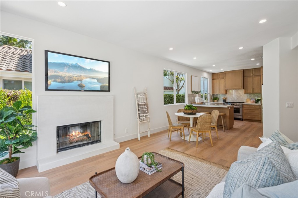 38 San Raphael Dana Point, CA 92629 - Photo 14 of 38 a living room with furniture and a fireplace