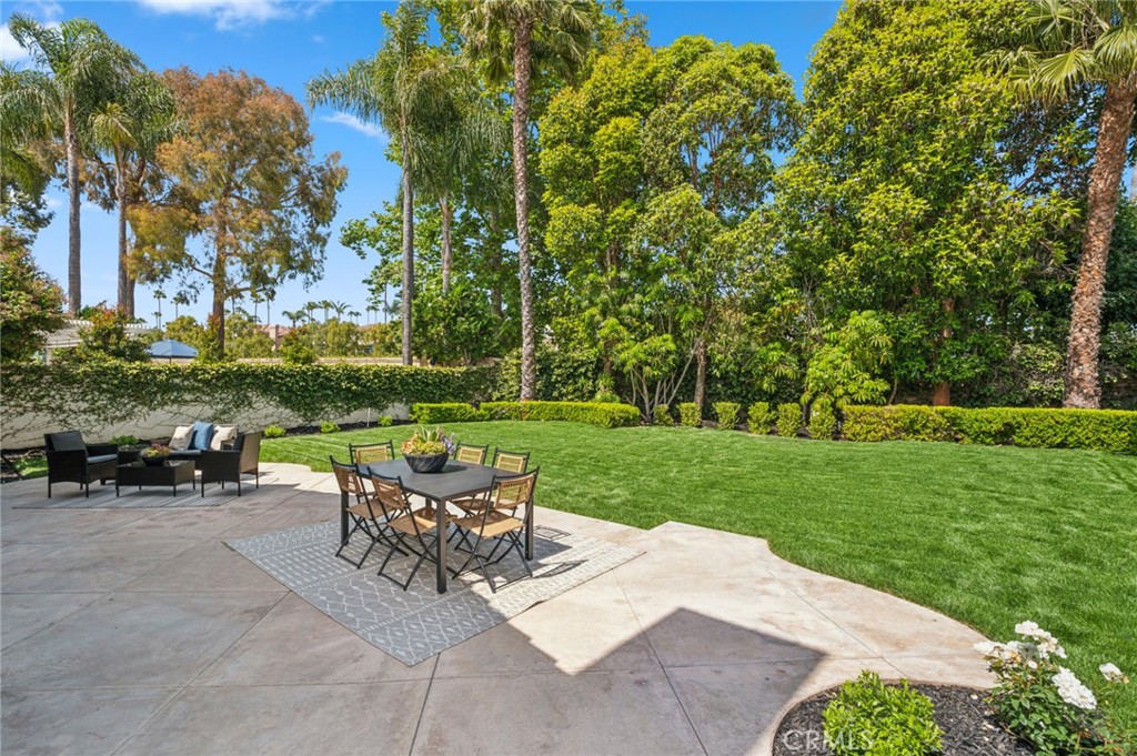38 San Raphael Dana Point, CA 92629 - Photo 24 of 38 a view of a garden with sitting area