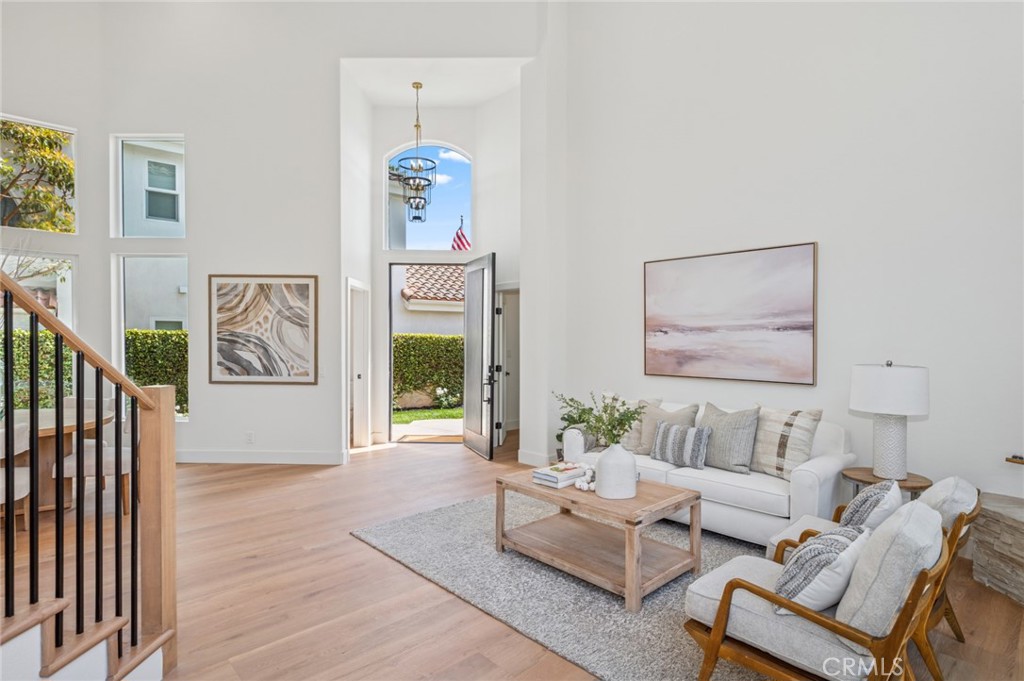 38 San Raphael Dana Point, CA 92629 - Photo 6 of 38 a living room with furniture and wooden floor