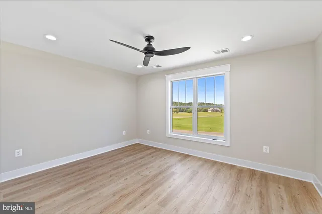a aerial view of a house with a garden