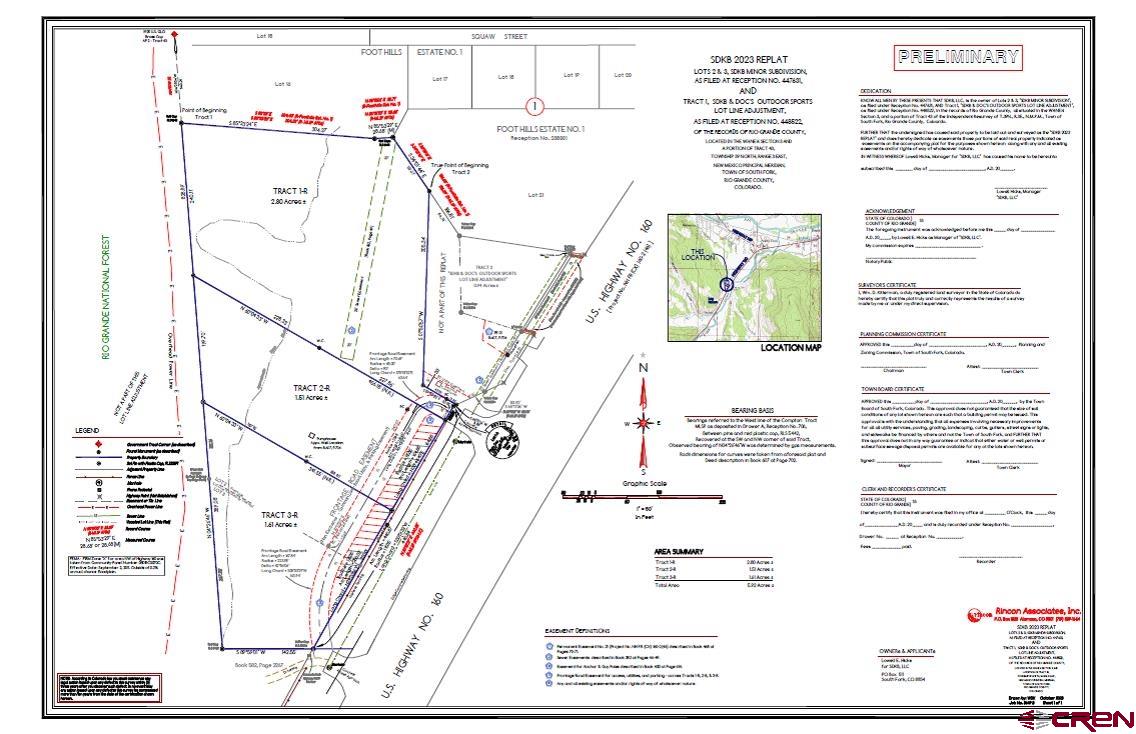 2 West R Highway South Fork, CO 81154 - Photo 7 of 8 a picture of a floor plan