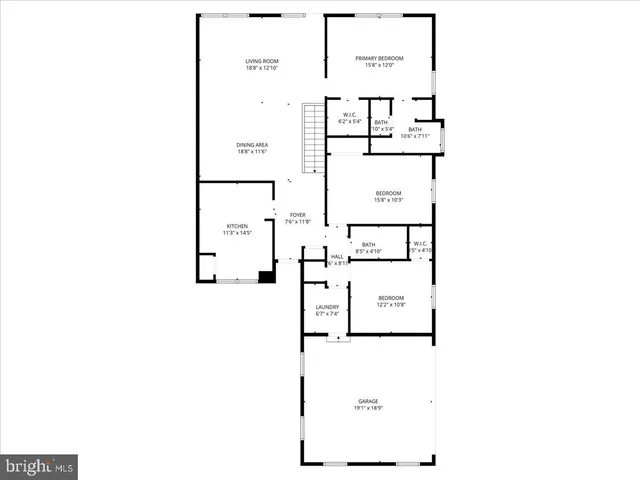 a picture of a floor plan
