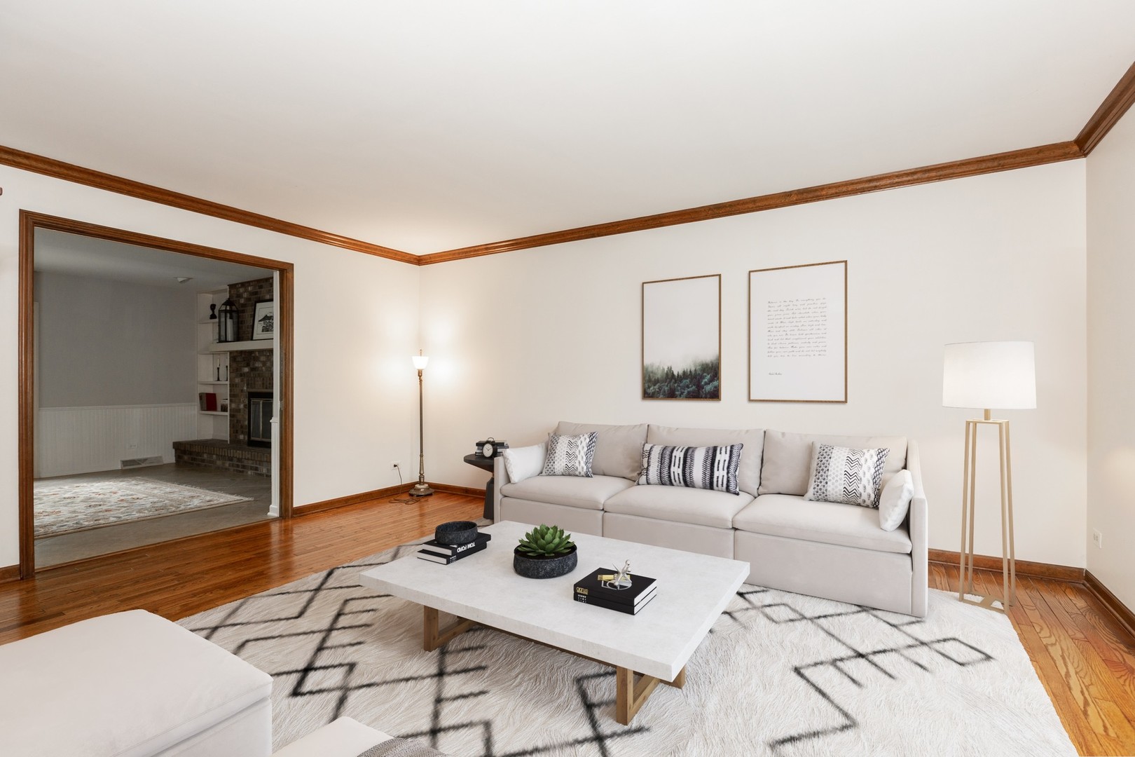 620 Buttonwood Circle Naperville, IL 60540 - Photo 8 of 29 a living room with furniture and a couch
