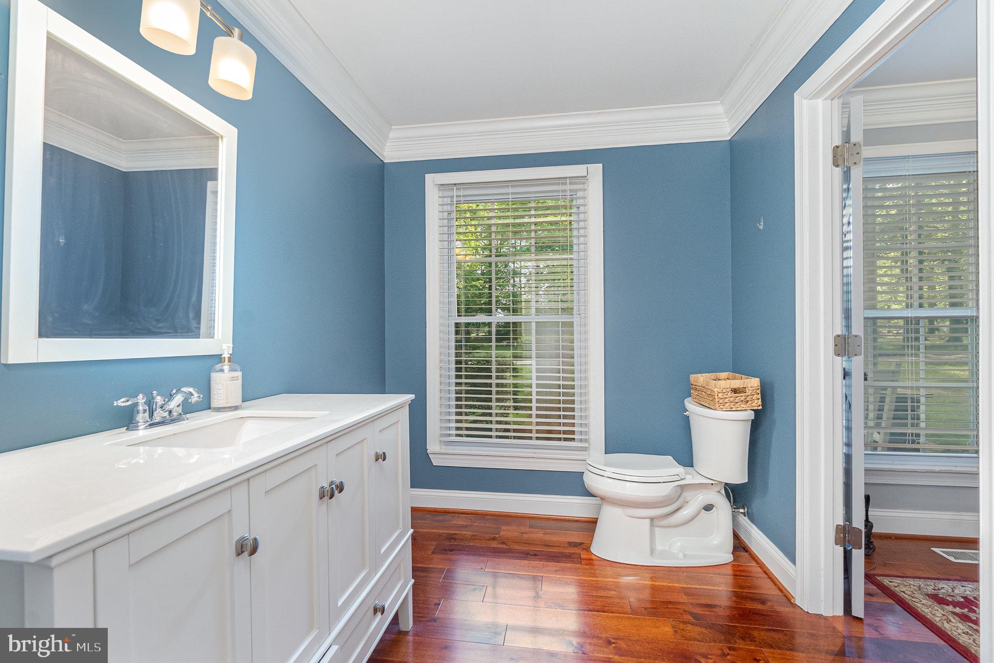 2414 Laurel Bush Road Abingdon, MD 21009 - Photo 28 of 68 a bathroom with a sink toilet and a window