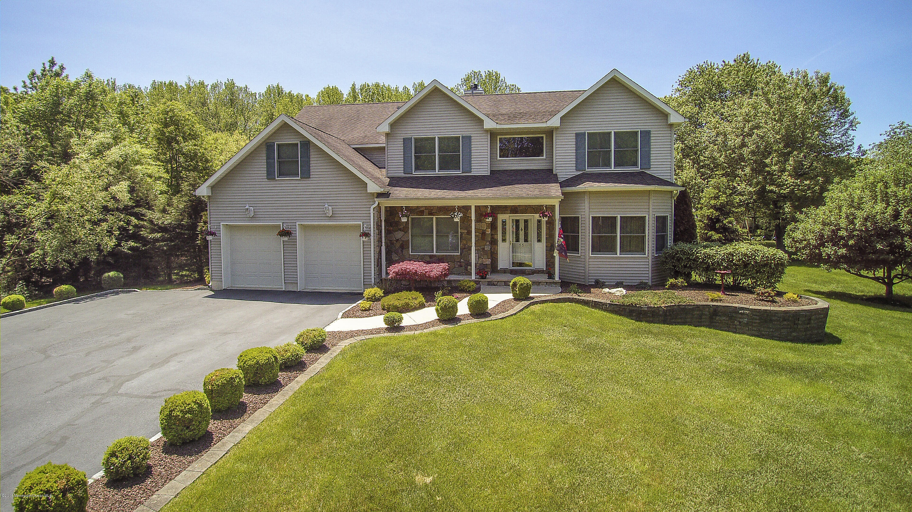 55 Spring Road Clarksburg, NJ 08510 - Photo 2 of 44 a view of a house with swimming pool and porch