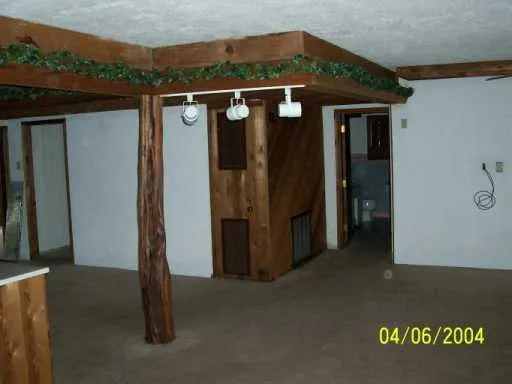 a front view of a house with shower