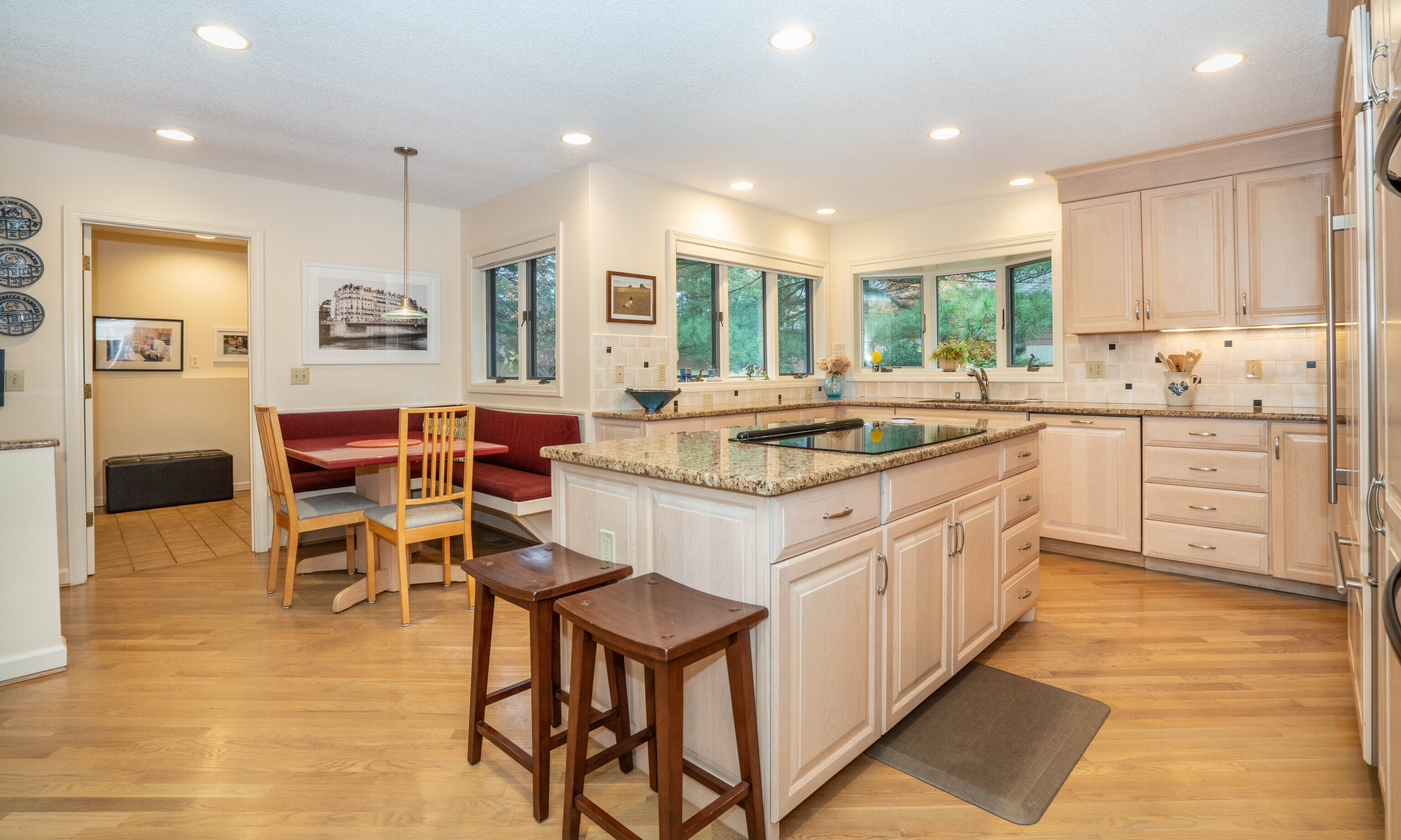 34 Cary Lane, Unit 34 Bloomfield, CT 06002 - Photo 10 of 40 a kitchen with stainless steel appliances granite countertop a sink and a refrigerator