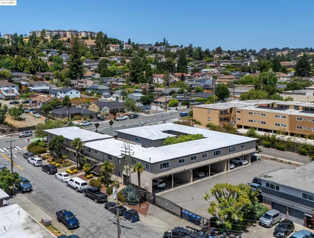 a view of a city in the middle of a city