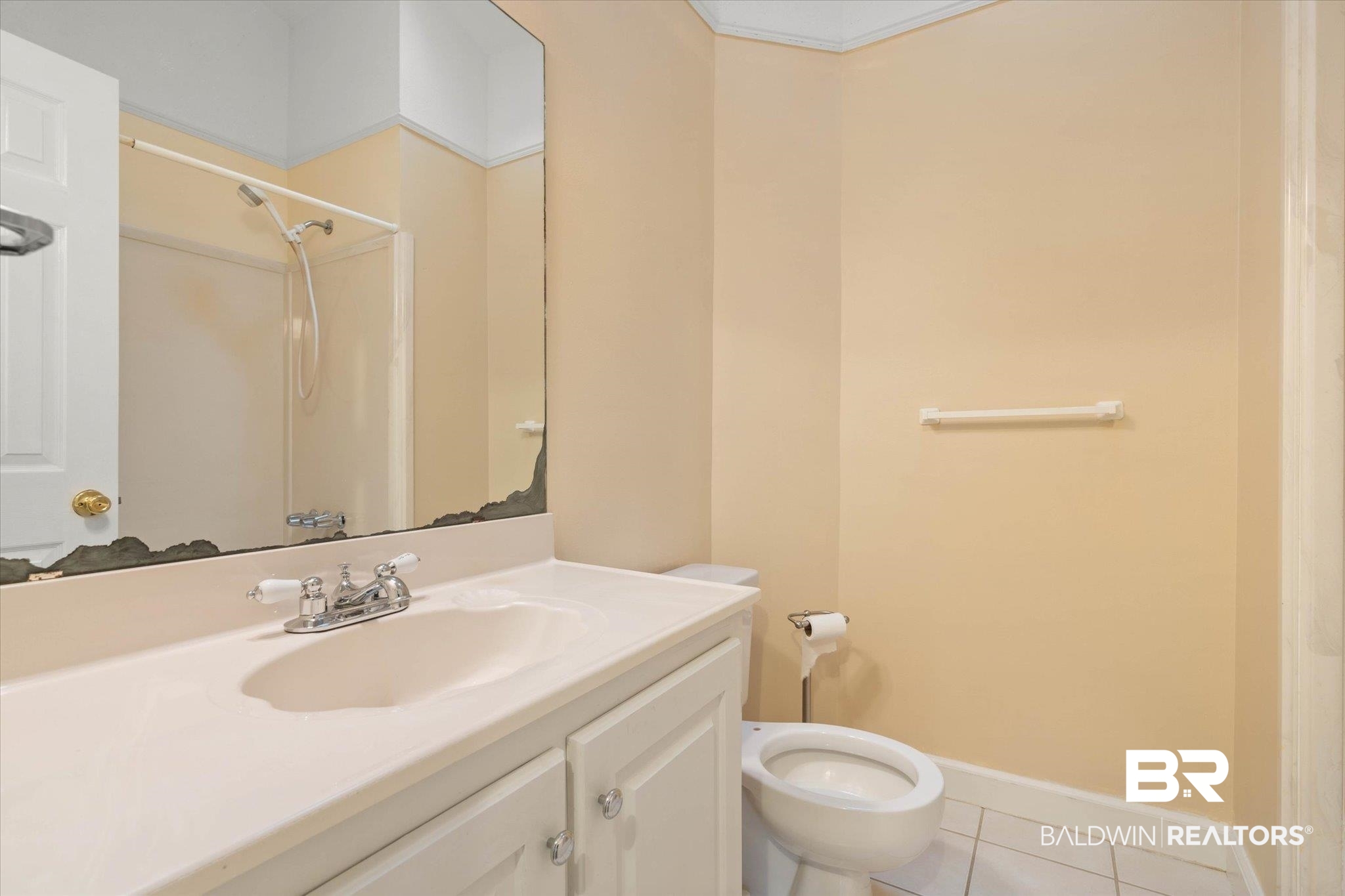 6632 Autumn Ridge Drive Mobile, AL 36695 - Photo 15 of 22 Full bathroom featuring tile patterned flooring, vanity, and a shower