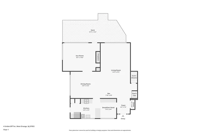 $4,500 | 4 Undercliff Terrace, West Orange, NJ 07052