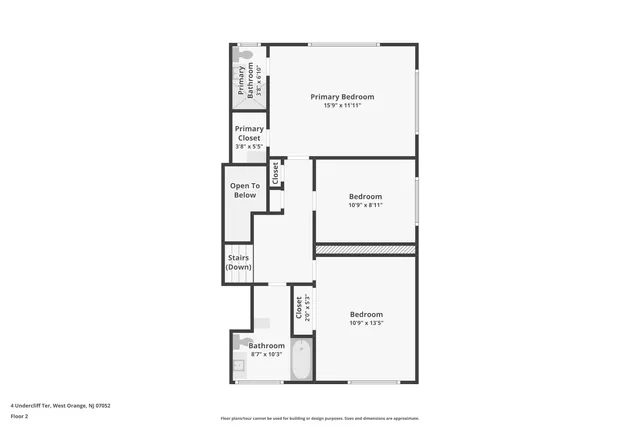 $4,500 | 4 Undercliff Terrace, West Orange, NJ 07052
