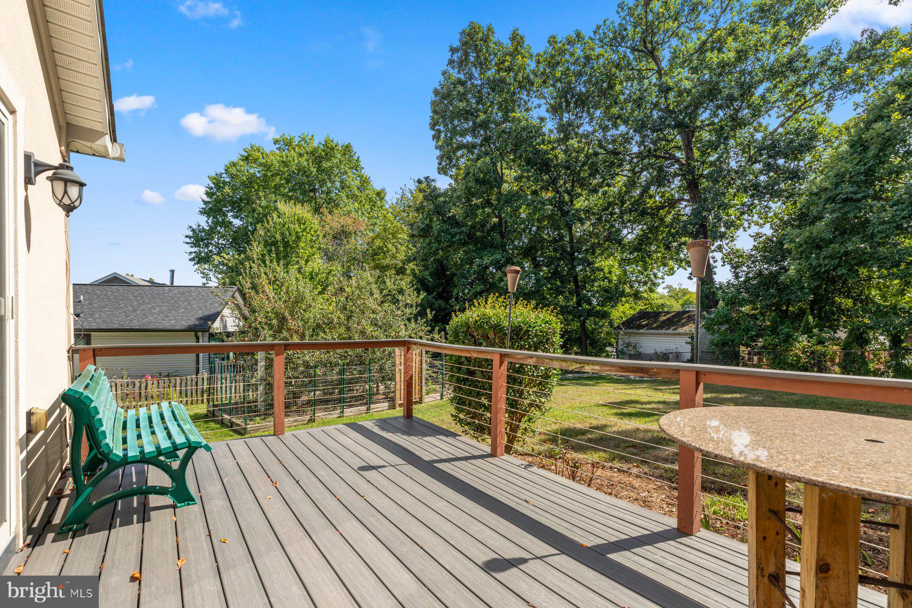 2516 Jennings Road Silver Spring, MD 20902 - Photo 28 of 33 Enjoy the deck with apple trees in the background