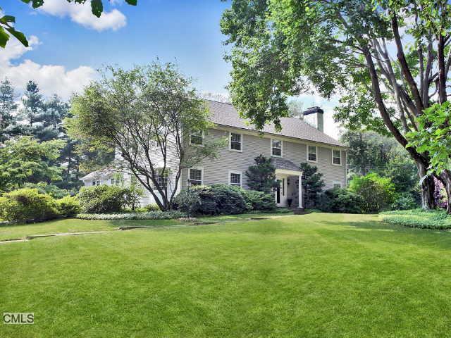 1 Devon Road Westport, CT 06880 - Photo 1 of 1 a front view of a house with garden
