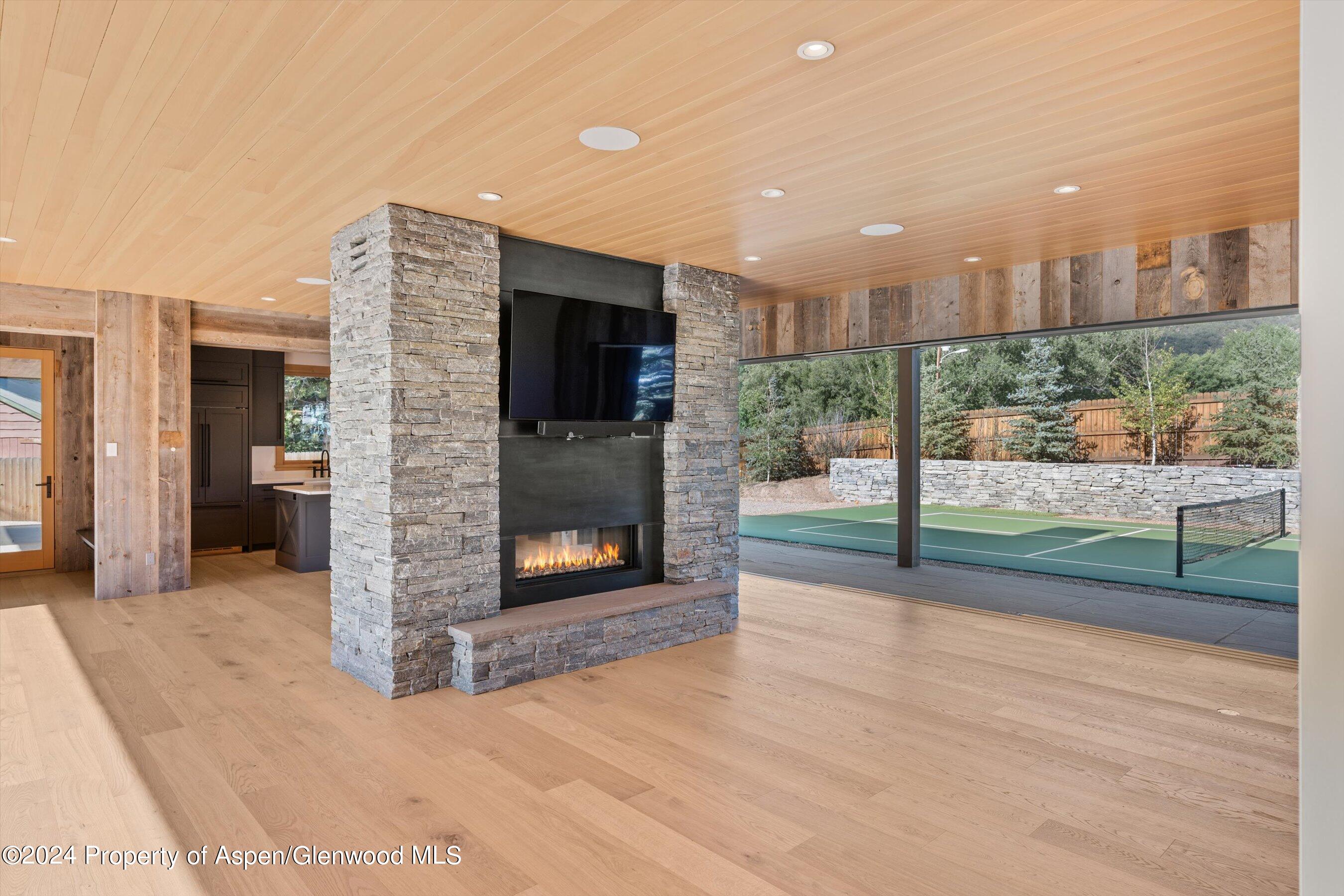 1043 Willits Lane Basalt, CO 81621 - Photo 29 of 59 Living to Pickleball Court