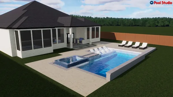 a picture of table and chairs