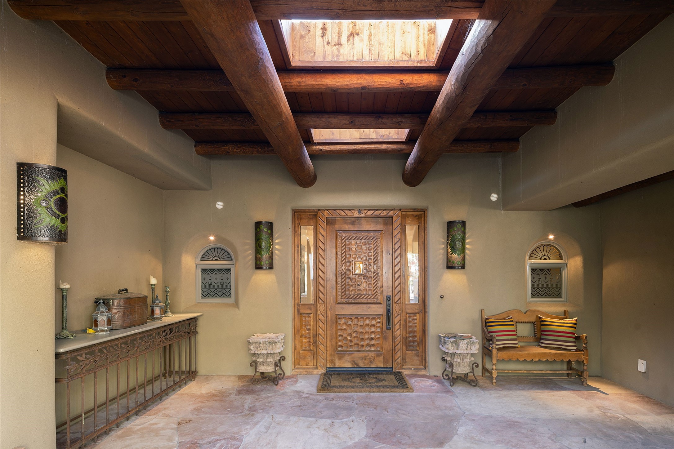 9 Old Coach Road Santa Fe, NM 87506 - Photo 5 of 42 Front Door