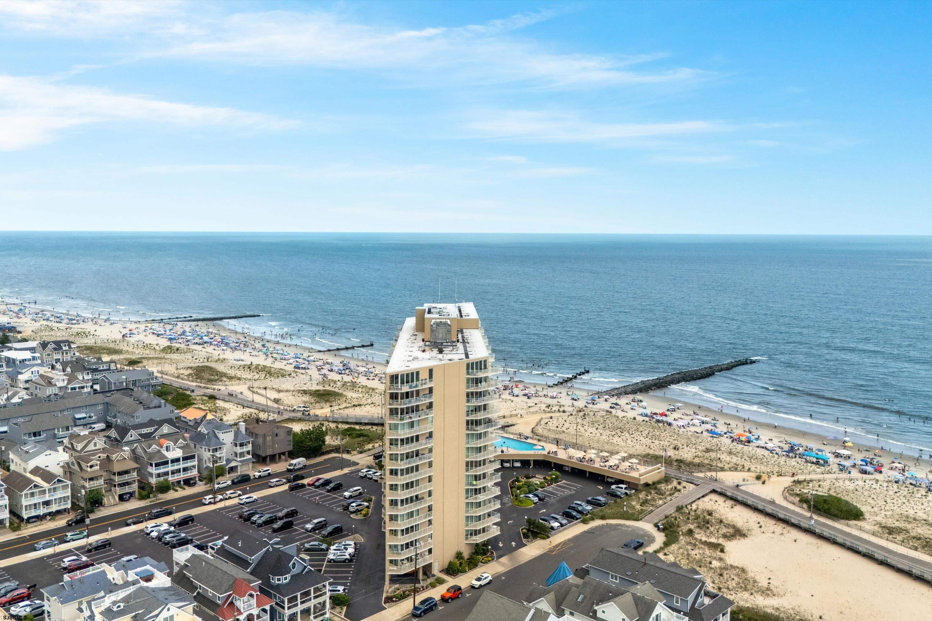 322 Boardwalk, Unit 1007 Ocean City, NJ 08226 - Photo 23 of 27 a view of a city and ocean