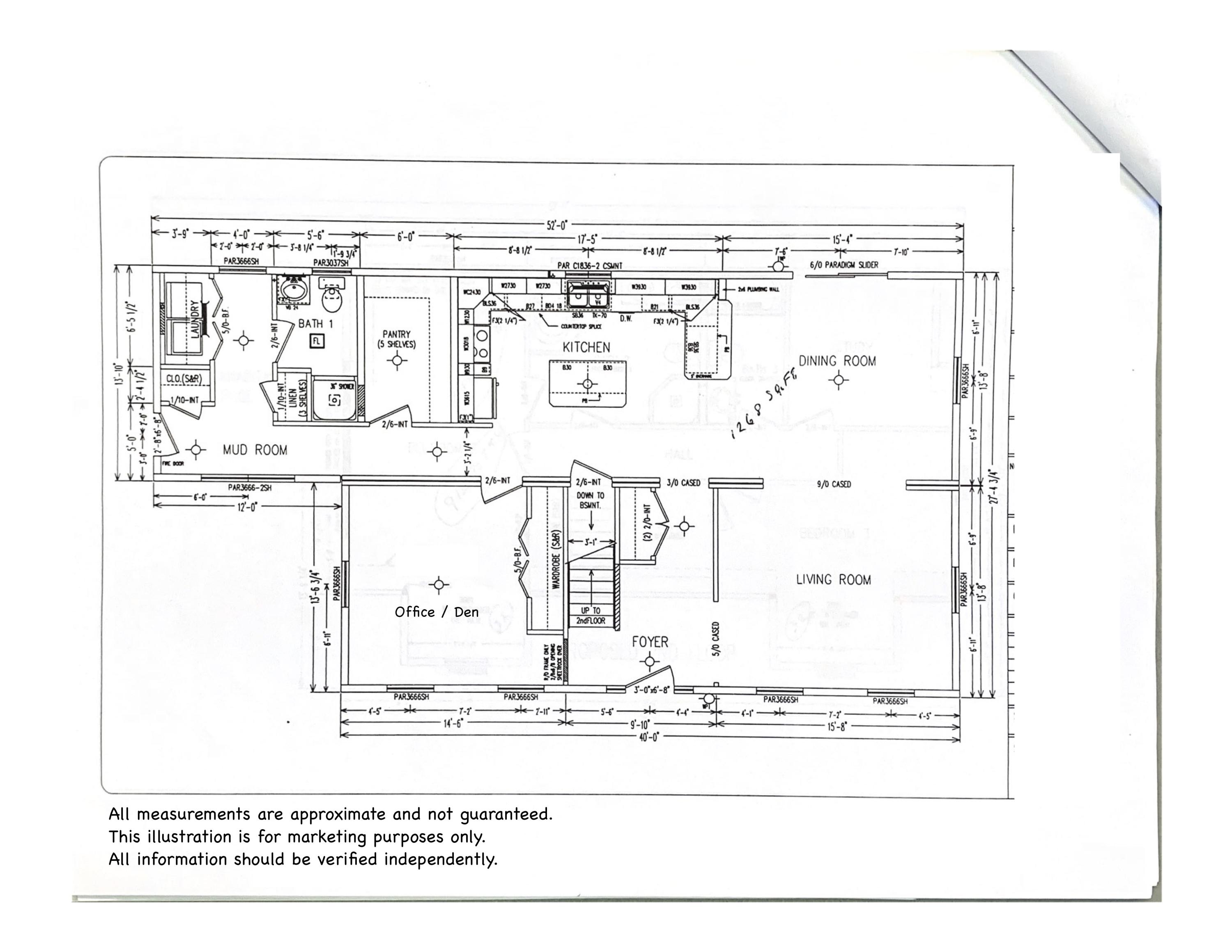 34 Haley Road Arundel, ME 04046 - Photo 33 of 34 1st floor plan