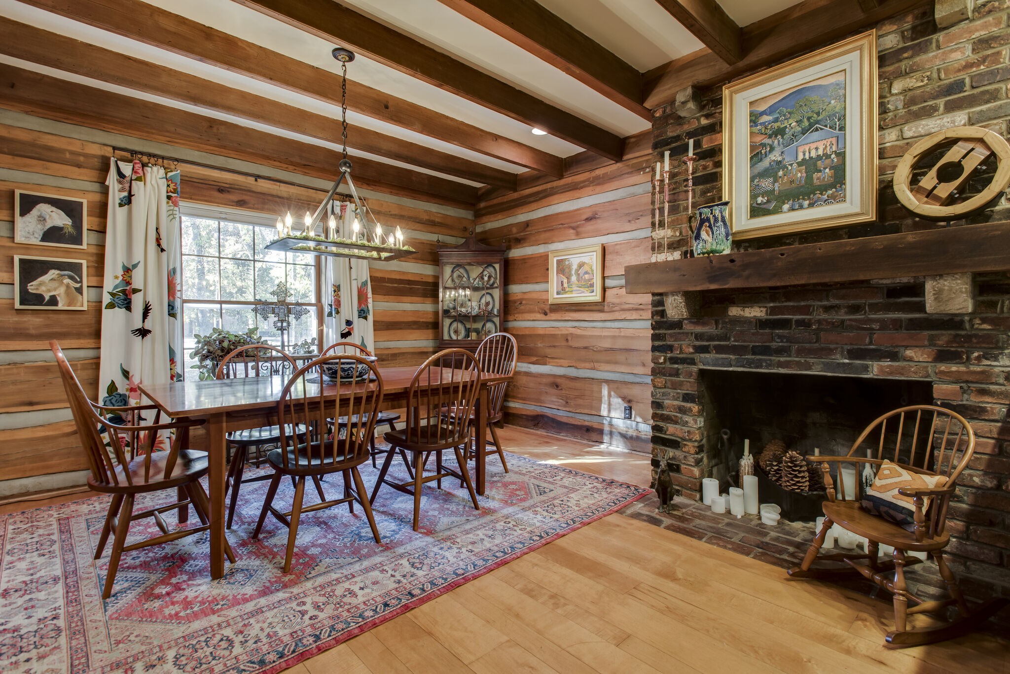 6230 Bresslyn Road Nashville, TN 37205 - Photo 12 of 53 a view of a dining room with furniture window and outside view