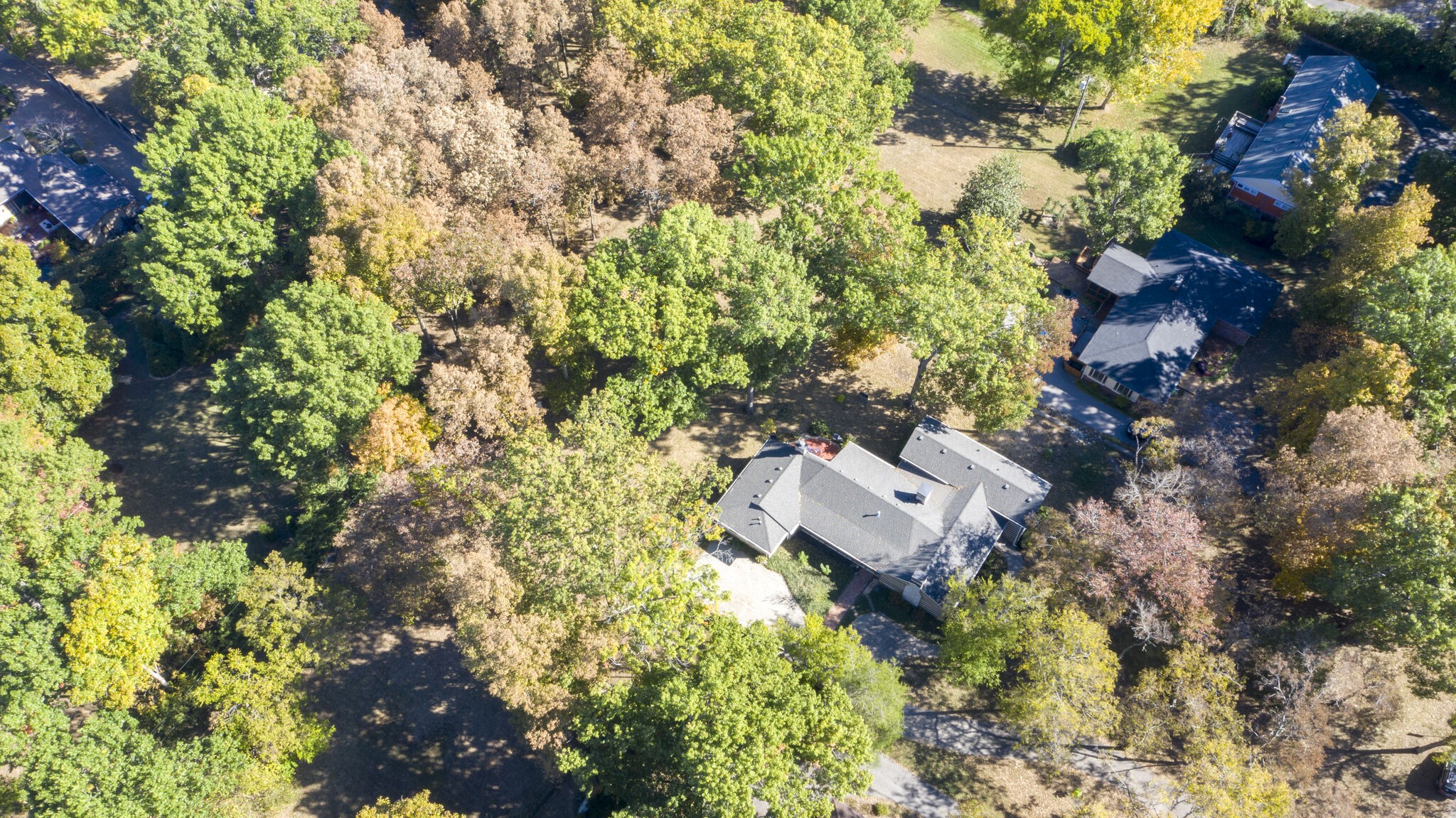 6230 Bresslyn Road Nashville, TN 37205 - Photo 51 of 53 a view of a house with a yard