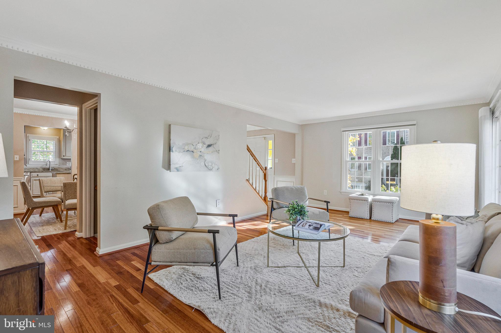 2043 Pieris Court Vienna, VA 22182 - Photo 4 of 43 a living room with furniture and a large window