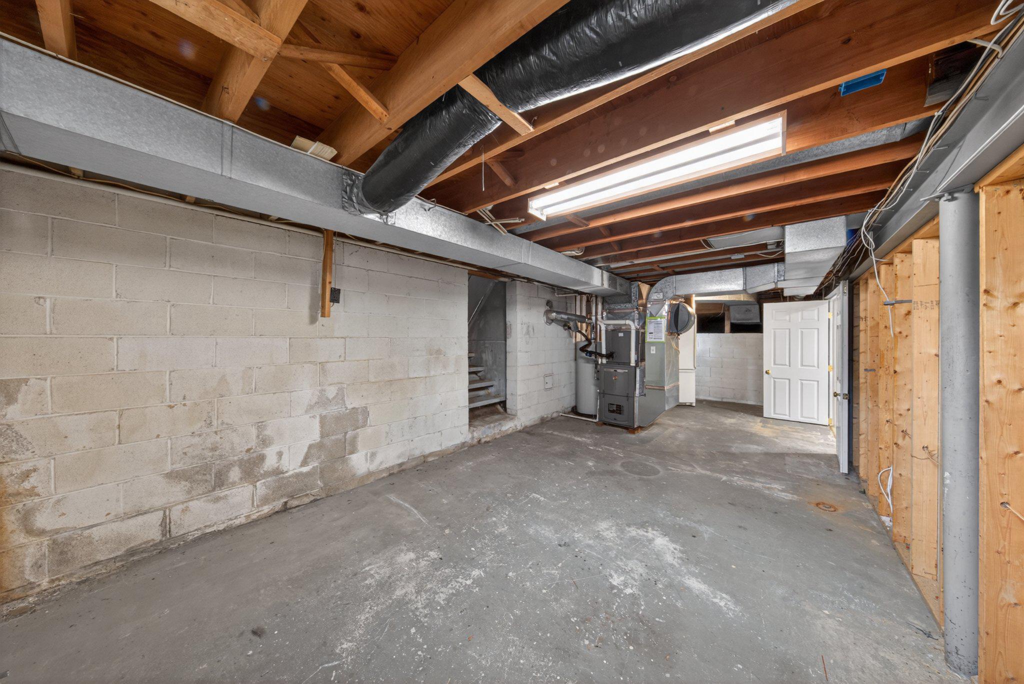 1020 Jeffrey Road Wilmington, DE 19810 - Photo 87 of 108 Spacious basement with ample storage space.