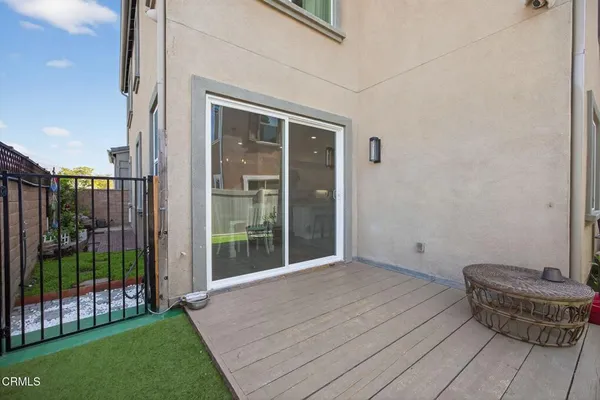 an aerial view of residential house and outdoor space