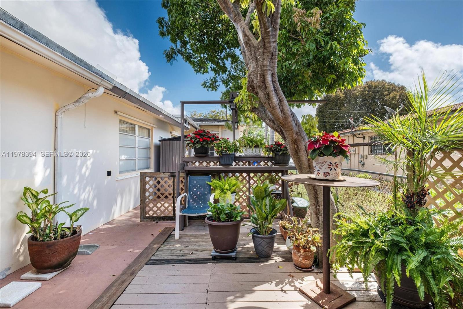 2862 Southwest 38th Court Miami, FL 33134 - Photo 53 of 67 a view of a path along with potted plants and large trees