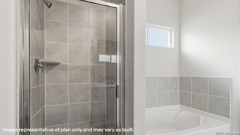 523 Avalon Banks Cibolo, TX 78108 - Photo 24 of 79 a bathroom with a shower