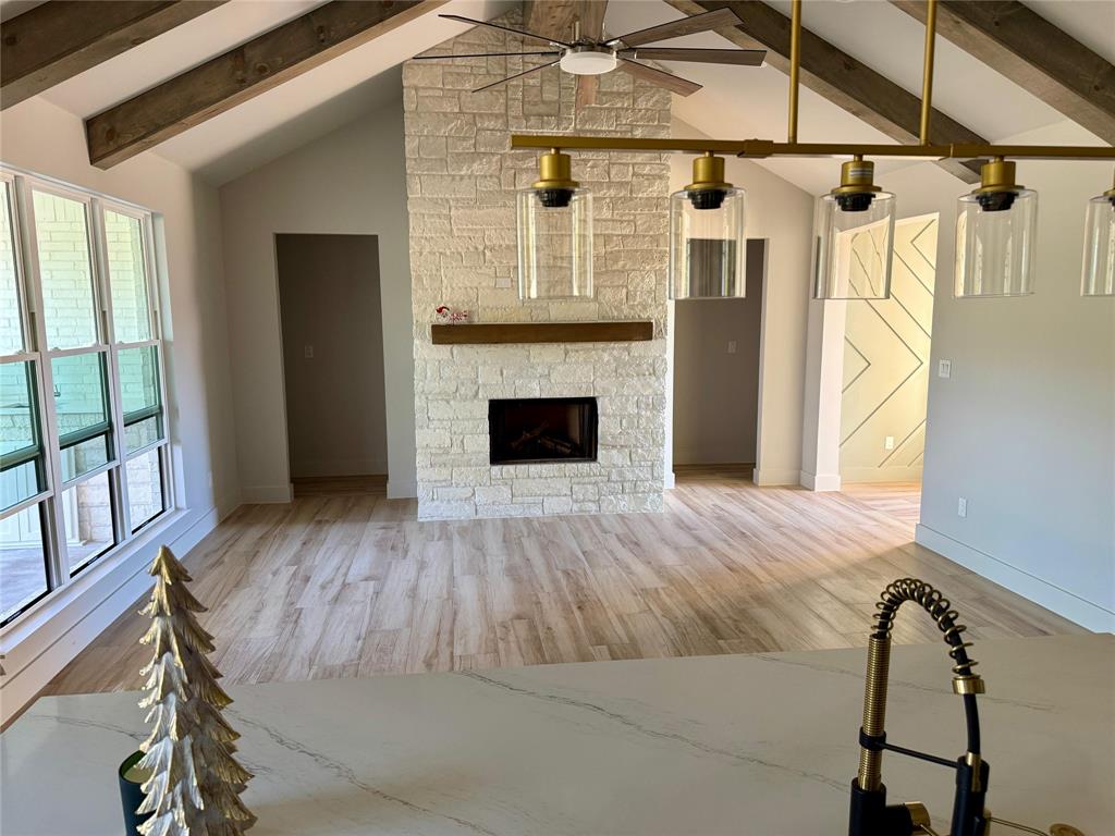 7805 Kenleigh Lane Rio Vista, TX 76093 - Photo 31 of 37 a view of a fireplace in a room