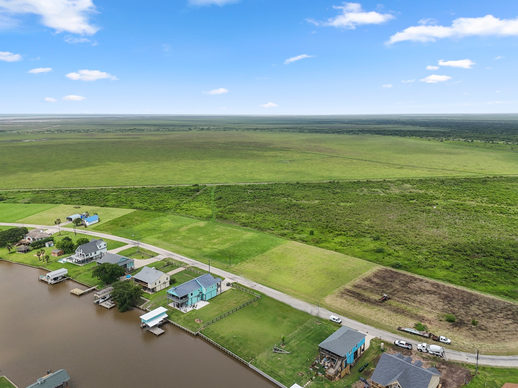 7 County Road 291 Sargent, TX 77414 - Photo 8 of 19 a city view with an ocean view