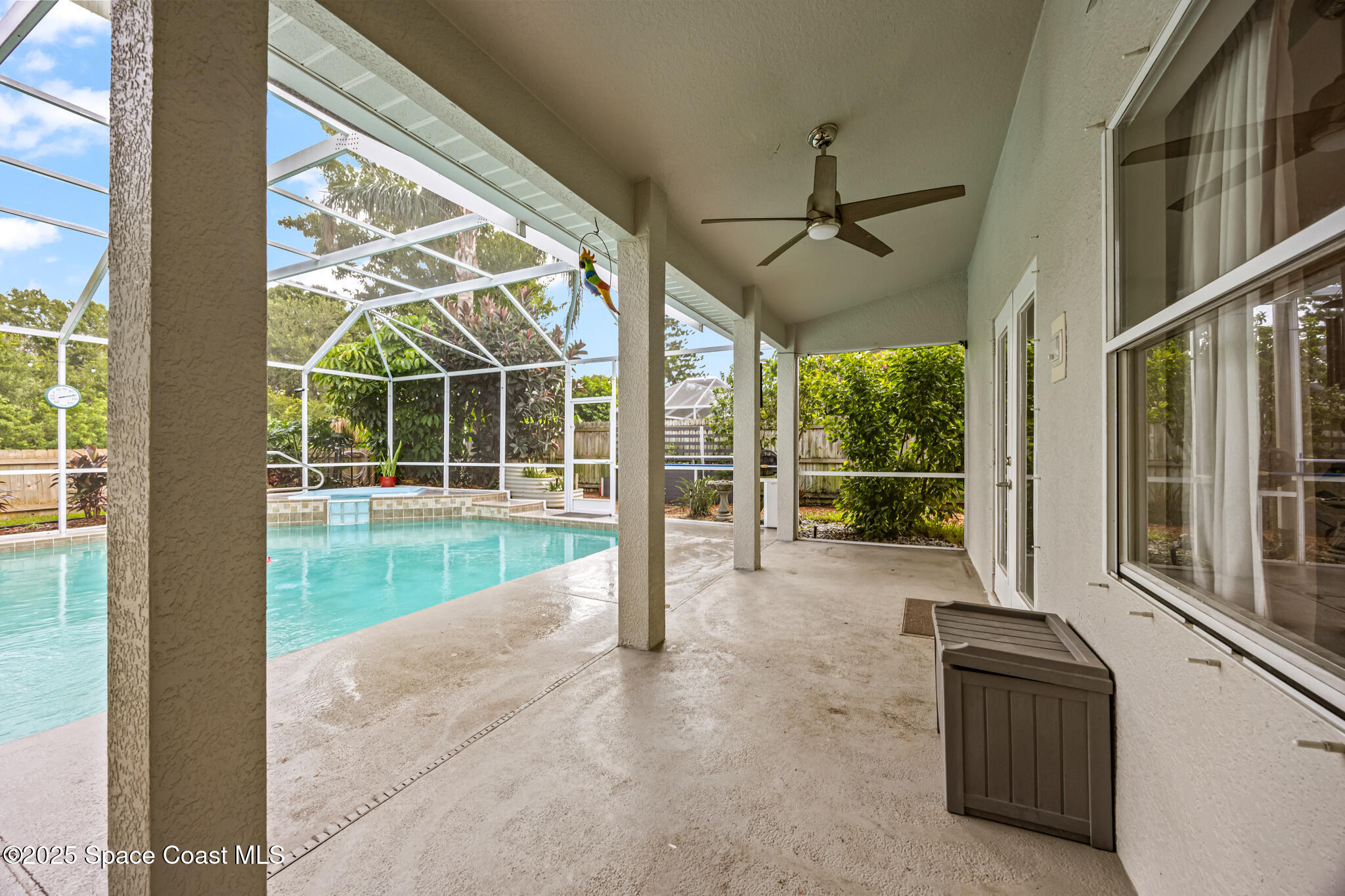 1252 Winding Meadows Road Rockledge, FL 32955 - Photo 29 of 32 a view of an empty room with a window