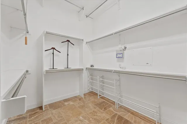 a view of cabinets and entryway