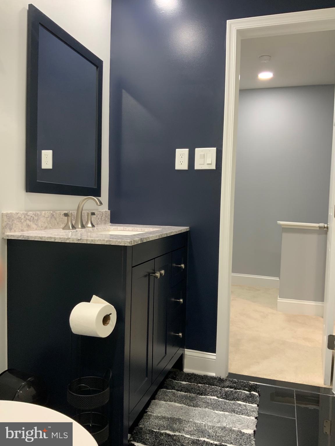 9414 Taney Road Manassas, VA 20110 - Photo 24 of 46 a bathroom with a sink and a mirror