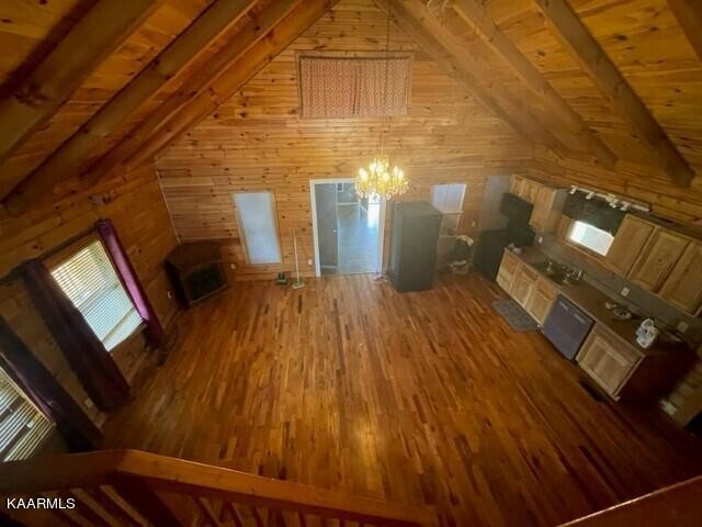 1822 Gatewood Ford Road Deer Lodge, TN 37726 - Photo 6 of 16 a view of empty room with wooden floor
