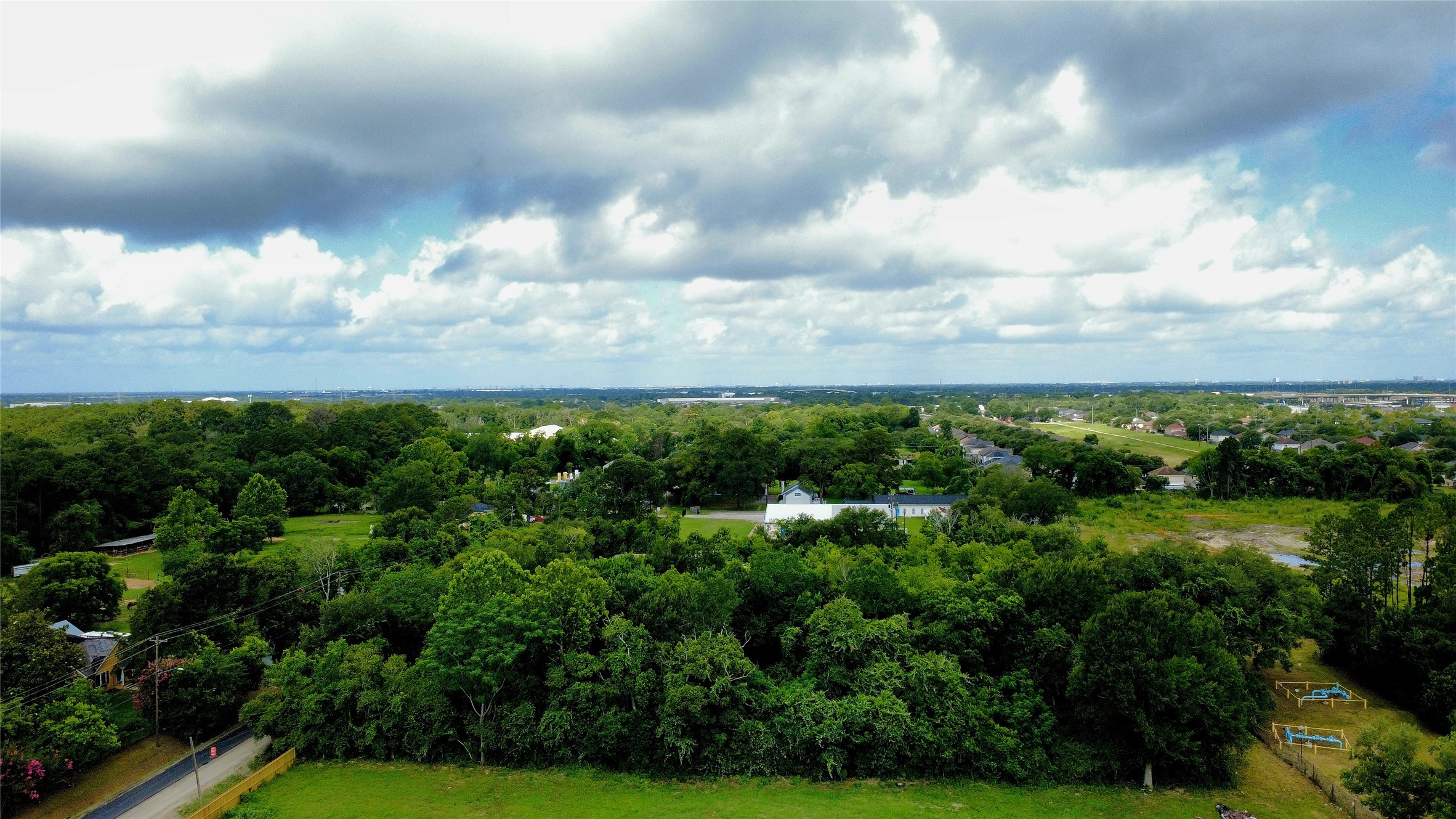 0 Allum Road Houston, TX 77045 - Photo 4 of 15 Beautiful birds eye view of the property trees.
