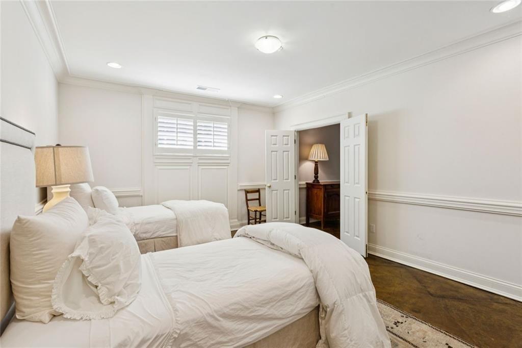 3005 Ranch Road Southeast Atlanta, GA 30339 - Photo 47 of 57 a bedroom with two beds and painted walls