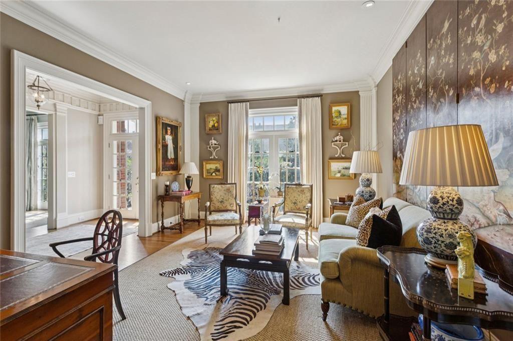 3005 Ranch Road Southeast Atlanta, GA 30339 - Photo 10 of 57 a living room with furniture and a flat screen tv