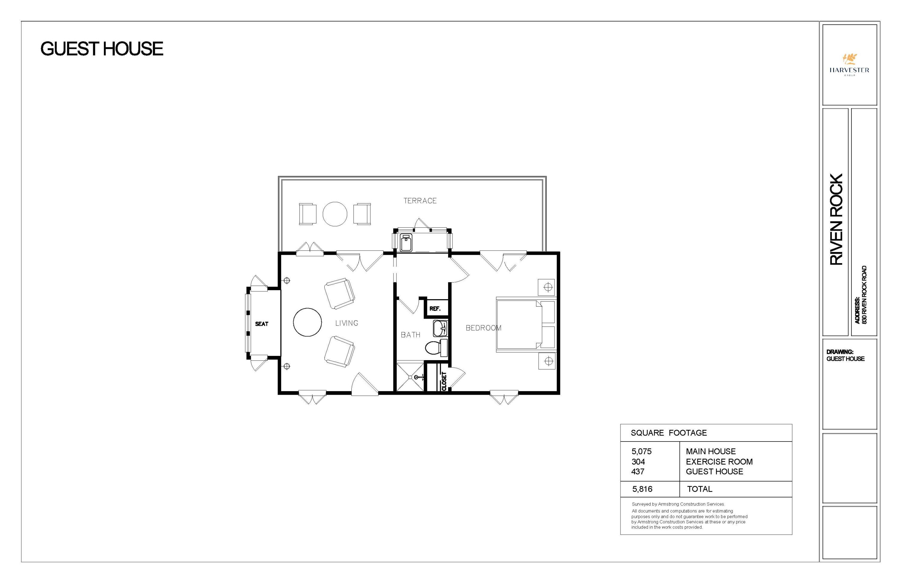 830 Riven Rock Road Montecito, CA 93108 - Photo 35 of 36 a picture of a floor plan